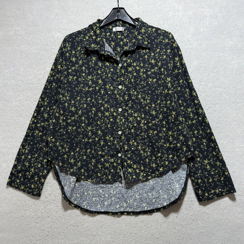 Intimately Free People Blooms For You Sleep Shirt Women’s Small Oversized